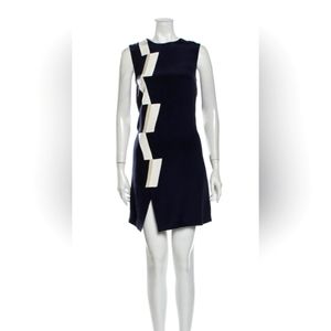 Thakoon, Size 6, Navy Blue Silk Dress